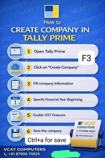 How to Create Company in Tally Prime | Step-by-Step Tutorial (Beginner Friendly)