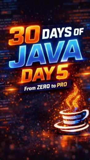 idk on Instagram: "Day 5 | My First Java Program 🚀 #Day5 #Java #FirstJavaProgram #LearnJava #javabeginners"