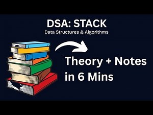 Stack Explained in 6 Minutes | DSA for Beginners