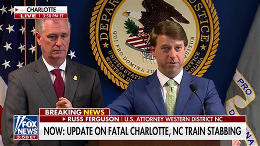 U.S. Attorney Russ Ferguson shuts down a question about the deadly Charlotte train stabbing case being "political grandstanding" "If this was a political grand stand, there would be an opposite side to this. Is the opposite side 'Let's allow murderers on our light rail?' Is the opposite side 'Let's let people out of state prison so they can commit other crimes?' There's no other side to this. There's no politics to this." | Fox News