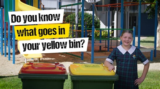 When it comes to recycling, do you know what can go in your yellow bin? ♻️🟡 Our superstar recyclers are back to remind us all of the top 5 recyclable materials: ♻️ Hard Plastics ♻️ Steel ♻️ Aluminium ♻️ Glass ♻️ Paper and Cardboard These are our yellow bin heroes! By sticking to these basics, together we’ll be on our way to a cleaner, greener Whitsundays! Let’s get it sorted, Whitsundays! Thanks to our recycling warriors from Collinsville State School, Whitsunday Christian College and Cannonval