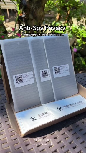 Anti-Spy Privacy Tempered Glass for Infinix