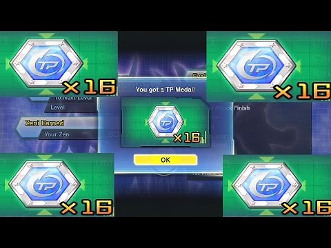 Dragon Ball Xenoverse 2: How to get TP Medals FAST! (Quick TP Medal Grind!)