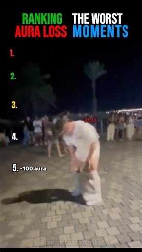 Ranking The Worst Aura Loss Moments😭