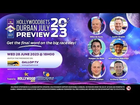 2023 Hollywoodbets Durban July Panel Discussion Races 1-6, 8-12