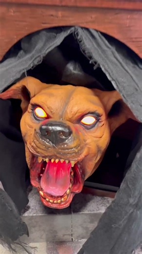 DOG animatronic at Spirithalloween￼