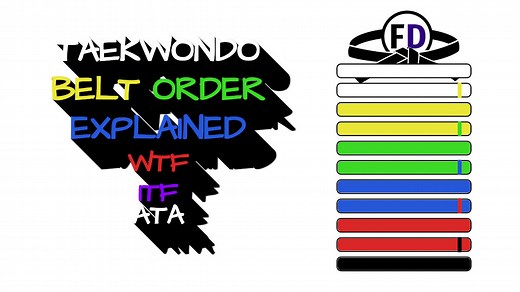 Taekwondo Belts: Belt Order and Complete Guide - Face Dragons