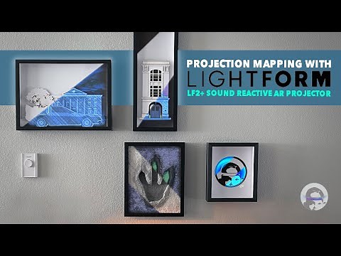 Lightform LF2+ Projection Mapping Magic - Painting With Light