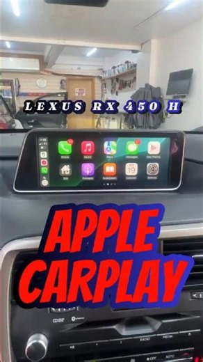 Lexus RX 450h 2017 Upgrade Wireless Apple CarPlay & Android Auto OEM Camera & System #lexusrx