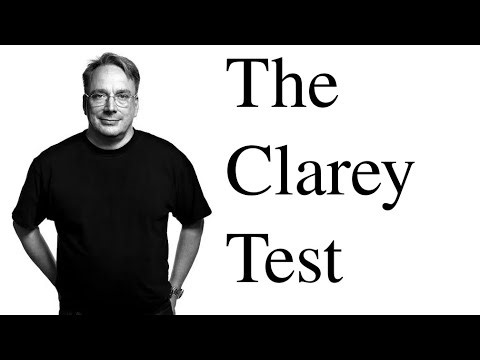 The Clarey Test - Linus Torvalds