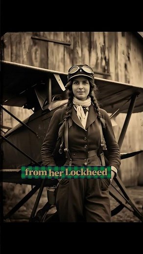 Amelia Earhart: The Fearless Pilot Who Vanished #ameliaearhart #womeninhistory #fearlesswomen