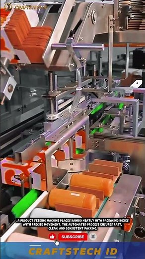 Automatic Cartoning Machine | Products Packed into Boxes Efficiently #factoryproducts #machine