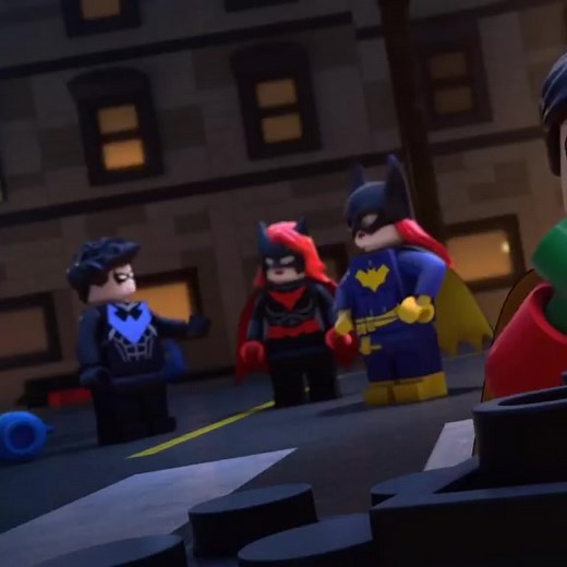 Lego Batman and Batgirl Edit featuring Nightwing