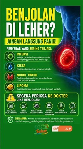Don't Panic If You Have a Neck Lump, Learn the Causes!