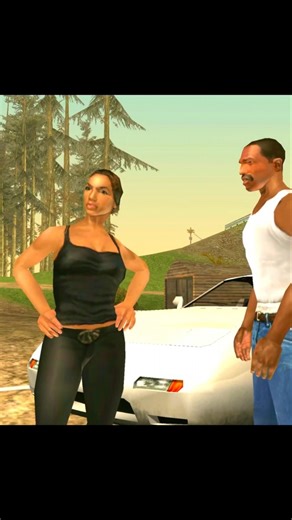 CJ & Catalina One Last Time GTA San Andreas #shorts #gta