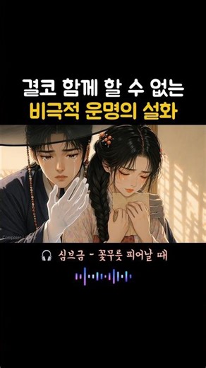 닿을 수 없는 운명 🌸 가슴 먹먹한 사극풍 애니 브금 | 꽃무릇 피어날 때 #동양풍