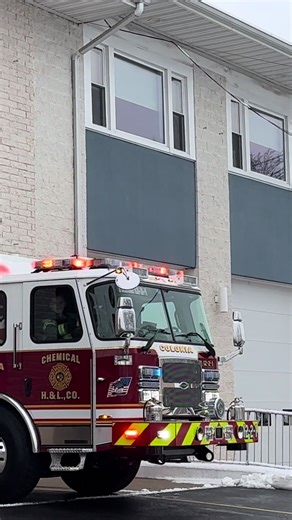 Colonia Truck and Utility Respond to Fire Alarm