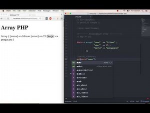 11 belajar Associative array