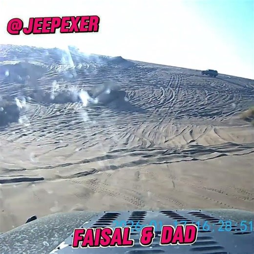 Amazing Jeep Adventure in Oman Sand Dunes 🚙🏜️ | Fun 4x4 Offroad for Kids & Family #shorts