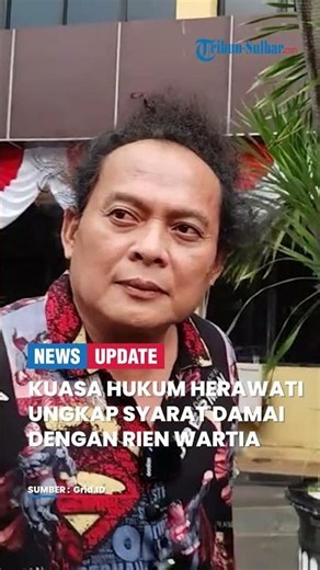 HERAWATI’S ATTORNEY REVEALS CONDITIONS FOR PEACE SETTLEMENT WITH RIEN WARTIA