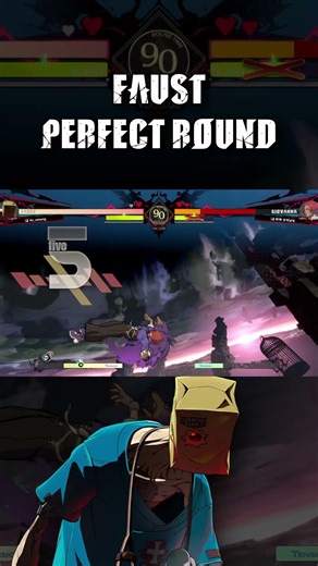 Faust Perfect Round #ggst #gaming #guiltygearstrive #highlevelgameplay