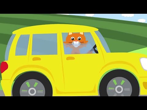 Kote TV 🐱 | Deutsche Kinderlieder über Autos und Farben