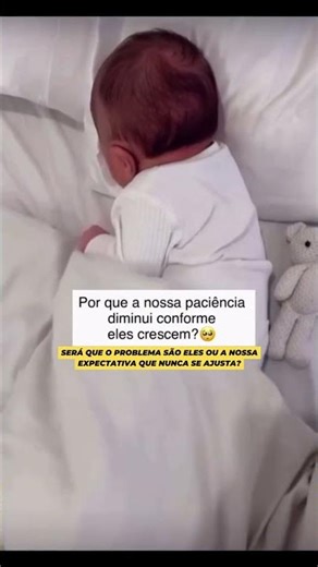 😔 Por que a paciência some conforme eles crescem?