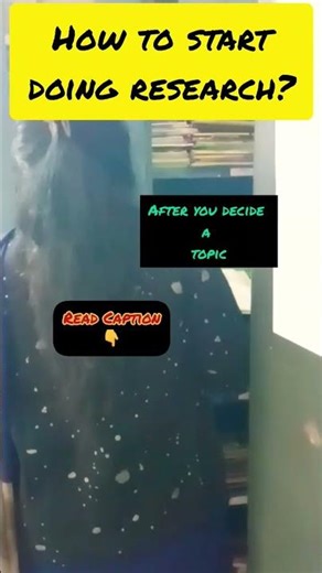 How To Choose Your Research Topic? Here's What to Do Next.📚#phd#youtubeshorts