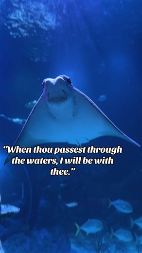 God is with you through every storm….. lean on Him!!! Isaiah 43:2#ocean #Scripture #Nature #struggles #EncouragementTok