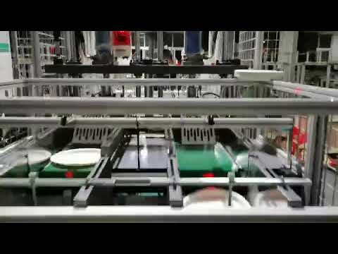 Automatic Hydraulic Disposable Paper Tray Plate Making Forming Machine
