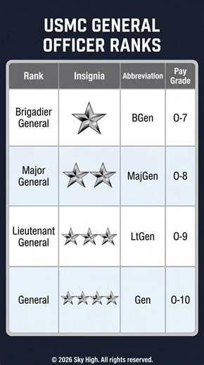 USMC General Officer Ranks #Shorts #Aviation #ASTB