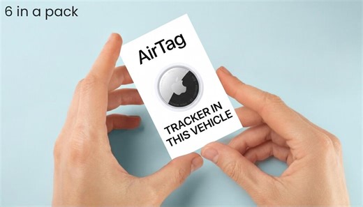 AirTag Car Window Stickers for Vehicle Security (pack of 6) - Etsy