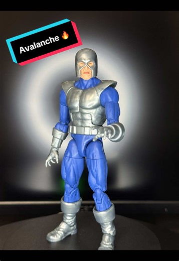 Here’s a quick little review of Retro Avalanche to hold you guys over!! This is a great figure, however he is definitely bare bones when It comes to accessories!!💪🏼🔥 #figtok #actionfigures #marvellegendscommunity #xmen #avalanche