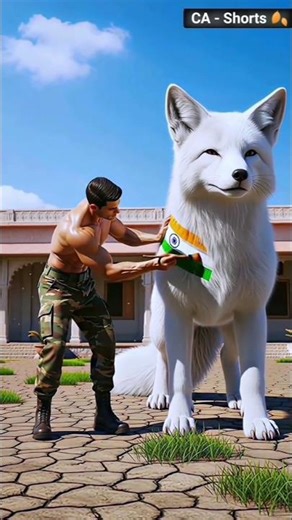 लोमड़ी का रेस 😱 | Indian Army Ki Fox #shorts #animation #viral