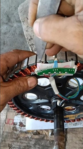 How to replace an electric bicycle hall sensor. #electricbikehallsensor