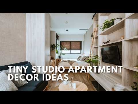 Space-Saving Tiny Studio Apartment Decor Ideas for Smart Living in 2026
