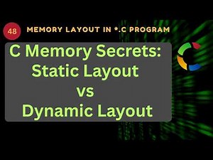 C Memory Layout: High to Low Address Explained !!