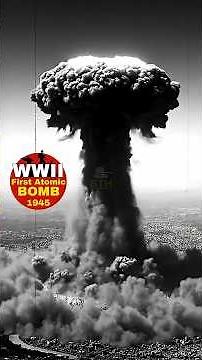 Hiroshima 1945: When the Atomic Bomb Changed the World | Atomic Bomb in WW2 #shorts