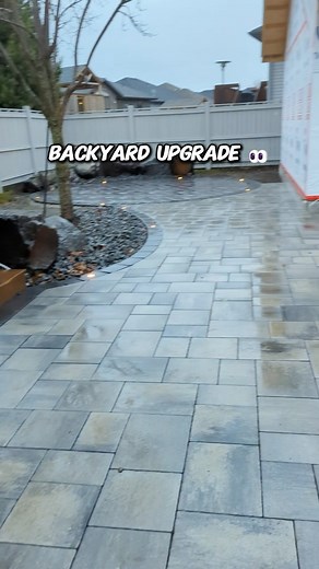 The lighting adds a whole different vibe to this job, perfection #landscaping #thunderbay #landscapingthunderbay #mdlandscape #mdlandscaping #lockstone #design | MD Landscape & Design | Facebook