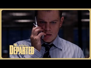 The Departed (2006) | Costigan and Sullivan's phone conversation | 4K