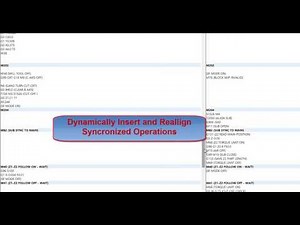 Introduction to the PartMaker Multi Channel Editor MCE