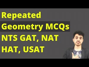 Geometry Problems for Competitive Exams NTS GAT, NAT, HAT, GMAT | Quantitative Reasoning Tricks