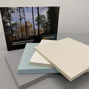 [Hot Item] Anti-Corrosion Termite Free Dampproof 12mm Material MGO Board Magnesium Oxide Board
