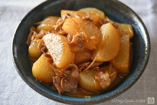 定番の人気おかず！豚バラ大根のレシピ/作り方：白ごはん.com