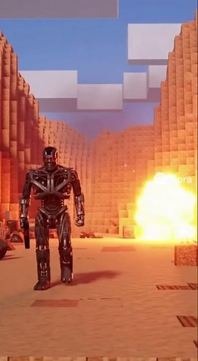 Terminator… But in Minecraft!