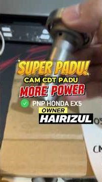 Nak Moto Laju Ikut Spec Enjin,Boleh Try Cam Cdt