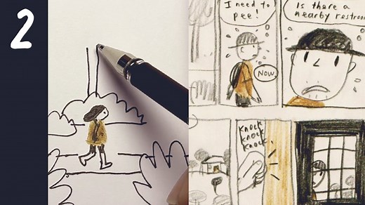 Telling Stories With Comics 2: Create a 1-page Comic | Drewscape | Skillshare