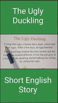 The Ugly Duckling | Short English Story|