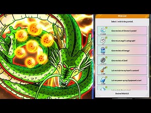 ALL SHENRON WISHES REVEALED! | Legends 7th Anniversary 2025 (Early Summon!)