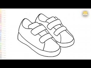 Shoes easy drawing | Outline sketches | How to draw Shoes step by step simply | #artjanag